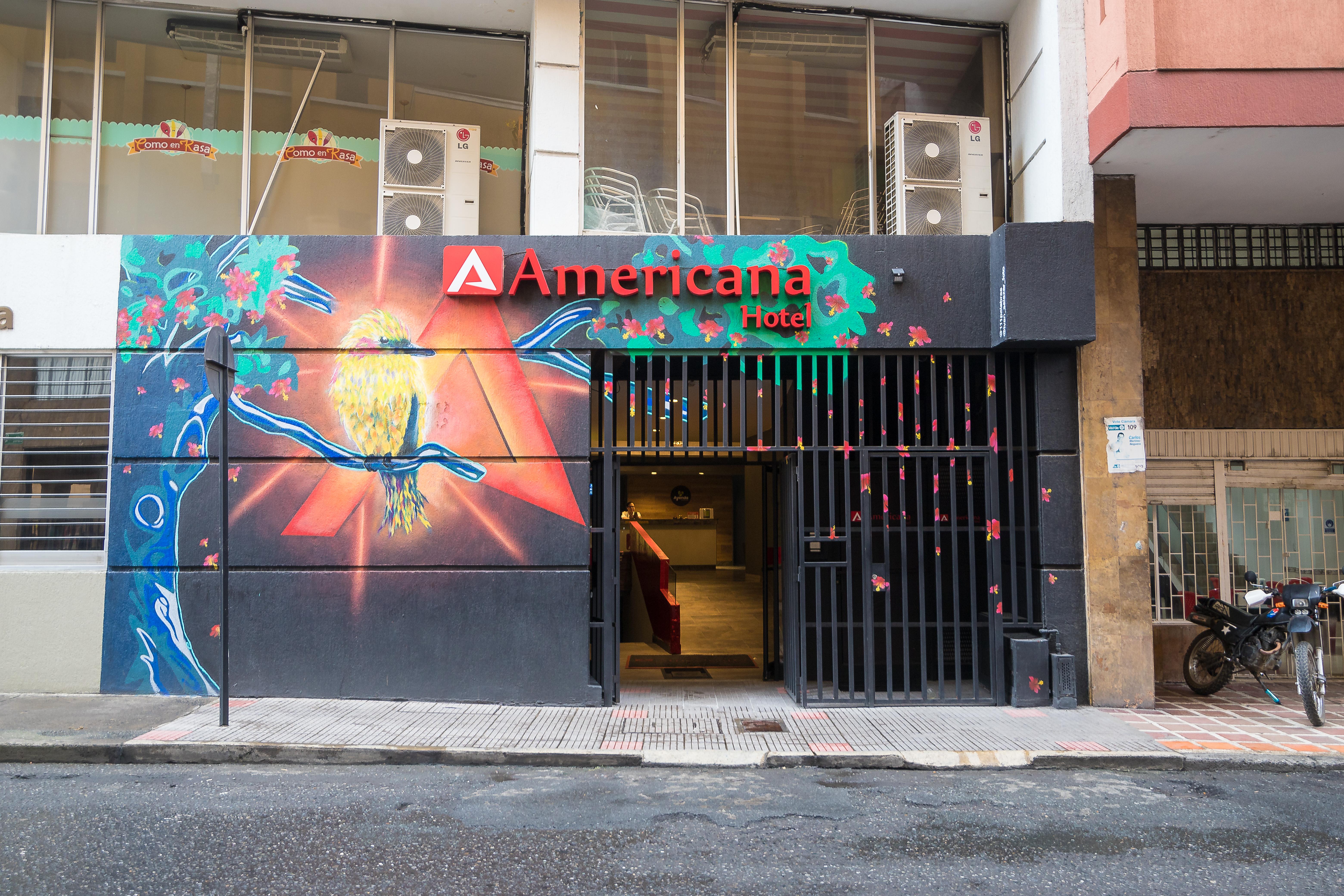 Hotel Americana Кали Екстериор снимка